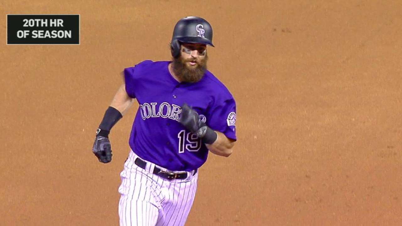 Blackmon's towering solo homer