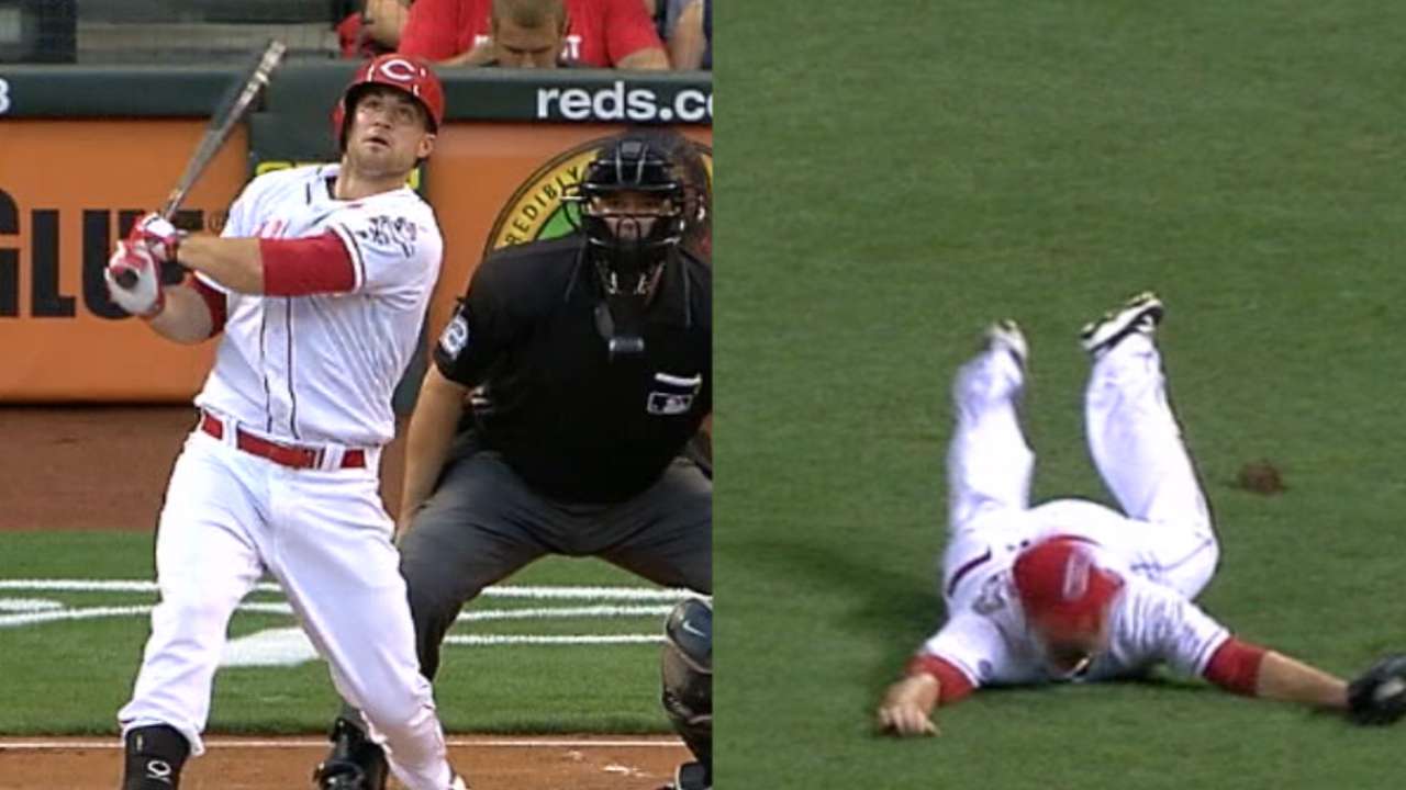 Schebler's big game