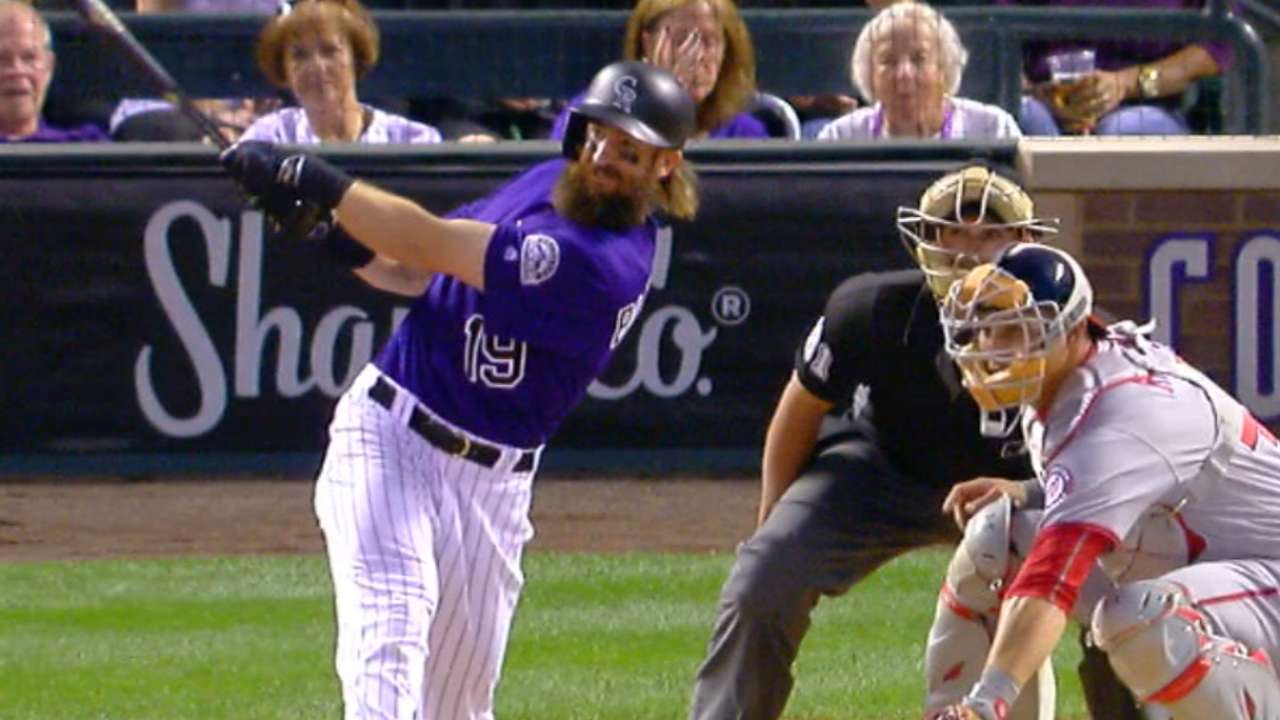 Blackmon on tear in August