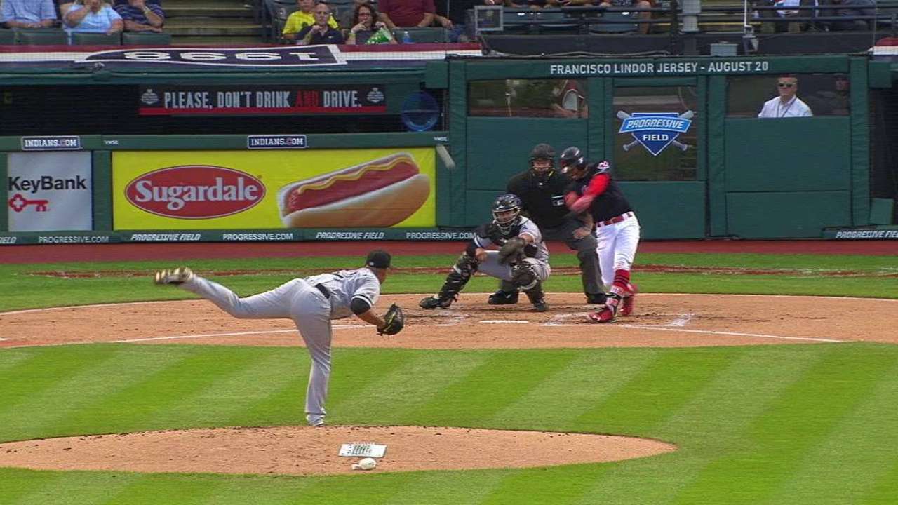 Indians bats in position to thrive Thursday