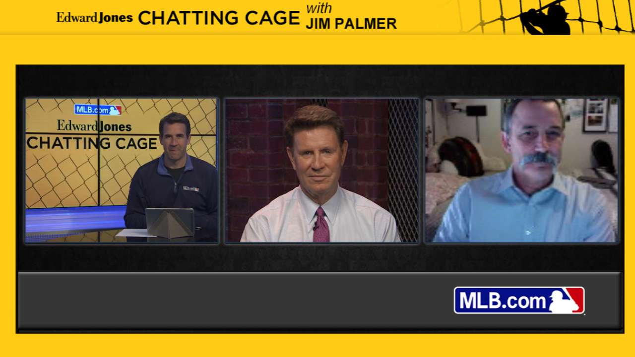 Palmer talks '66 World Series in Chatting Cage