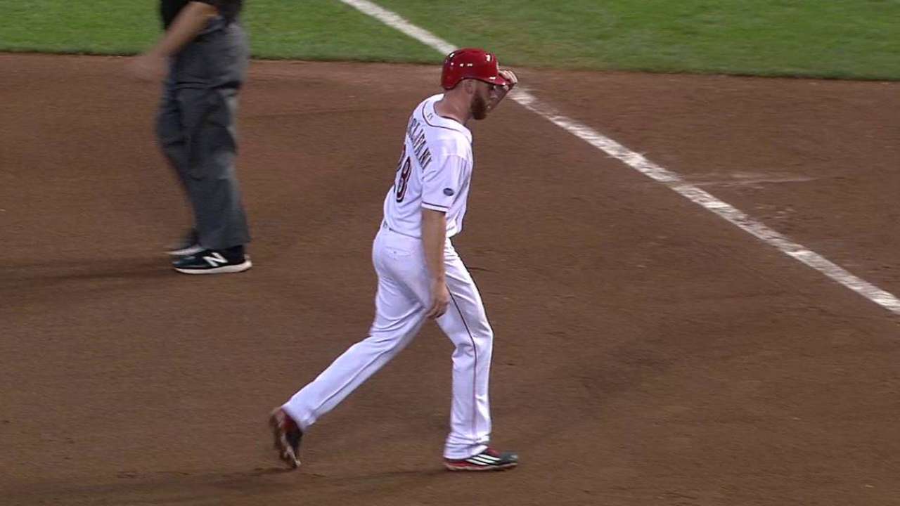 Prado starts double play