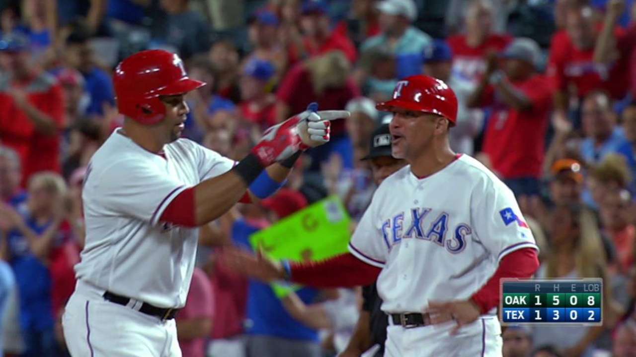 Beltran brings in Chirinos