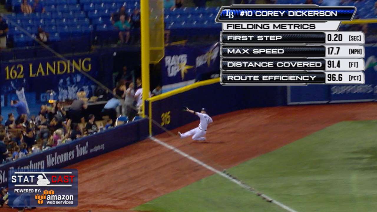 Statcast: Dickerson's sweet grab