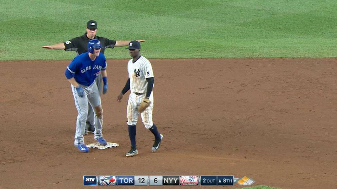 Saunders' RBI double