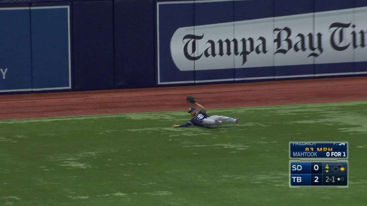 Schimpf's diving catch