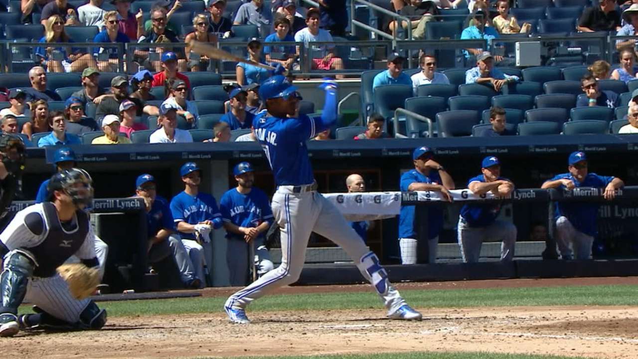 Upton's three-run homer
