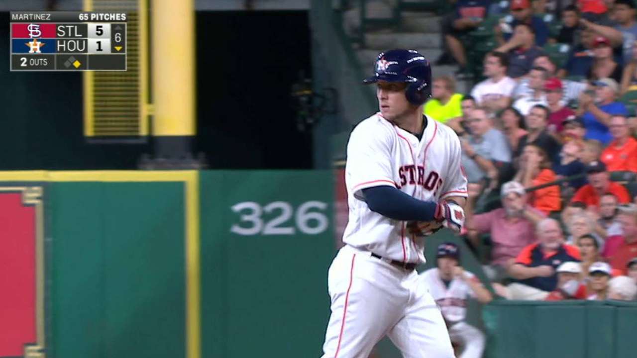 Astros can't come back, drop fourth in a row