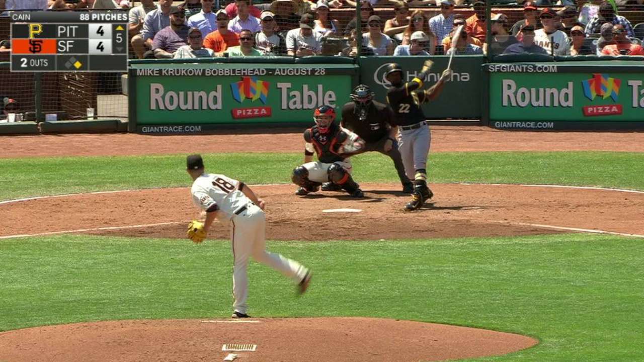 McCutchen breaks out to lead surging Pirates