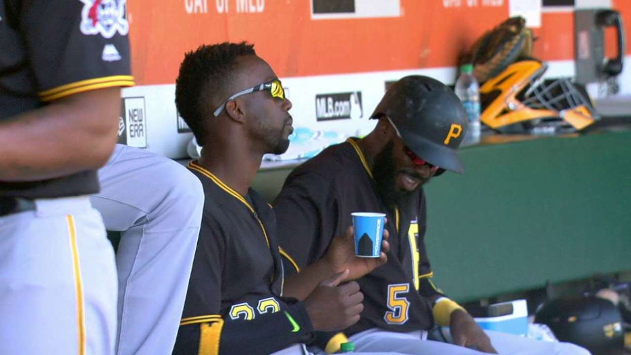 Cutch cuts a rug at AT&T Park
