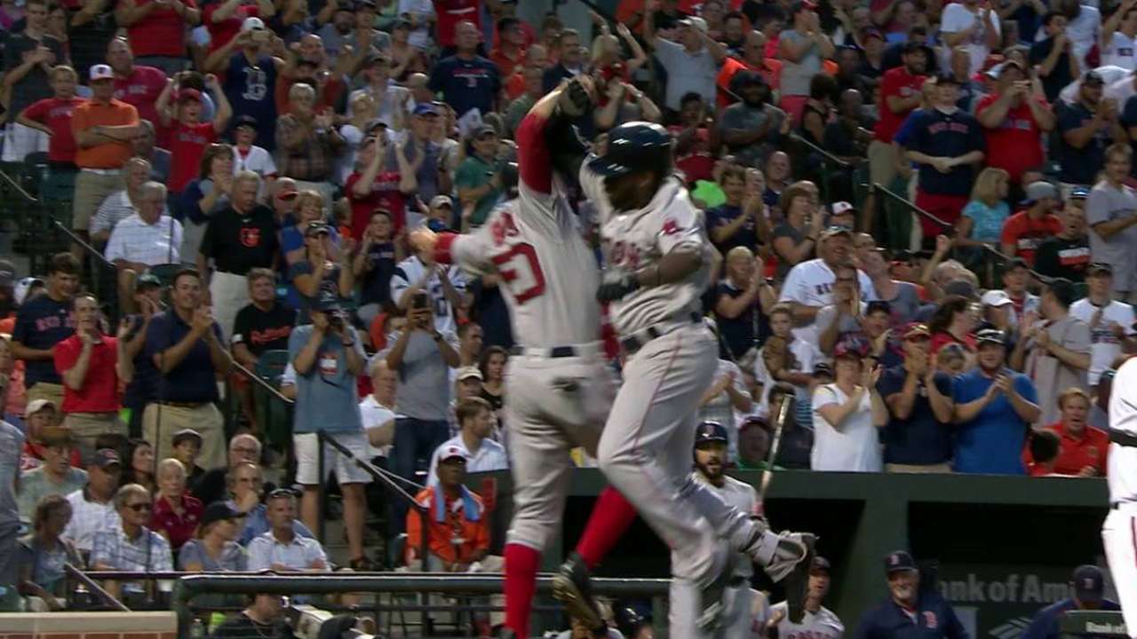 Bradley Jr.'s two-run homer