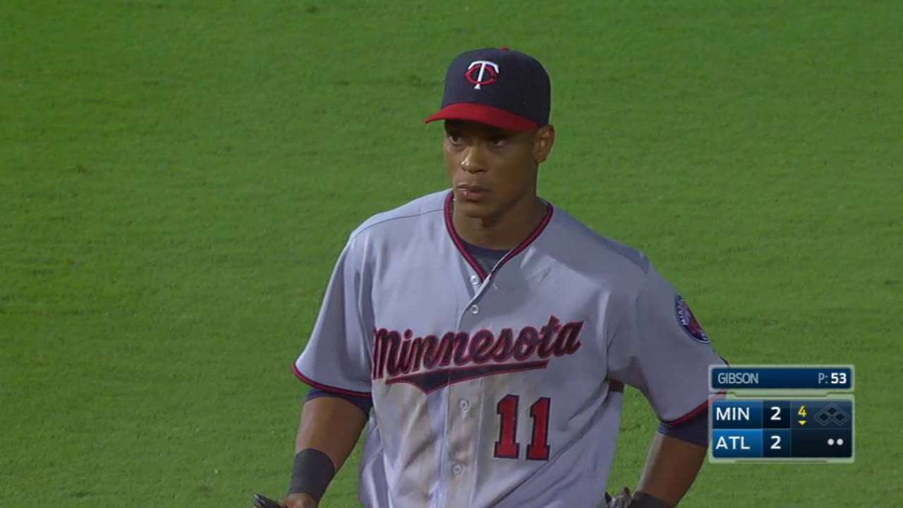 Twins giving Polanco extended look at short