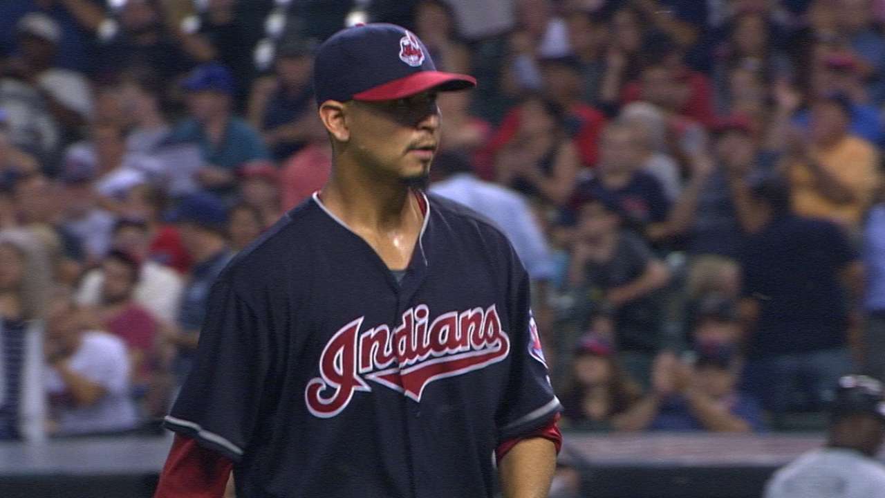 Carrasco strikes out 11