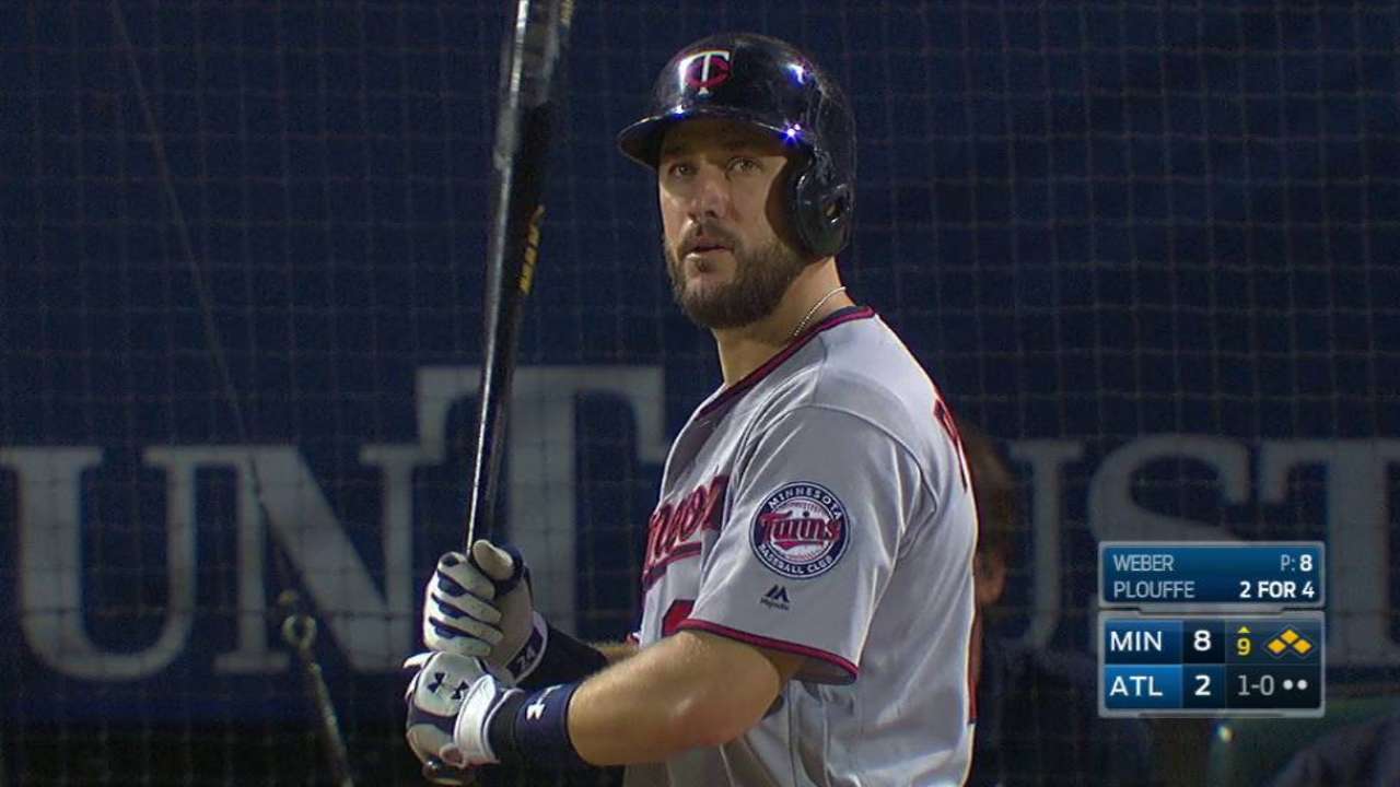 Plouffe's two-run single