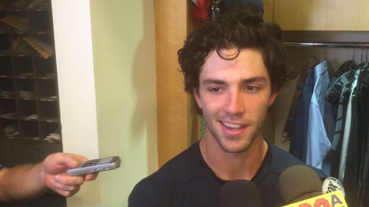 Swanson on MLB debut