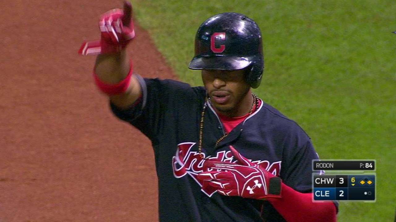Lindor's RBI single