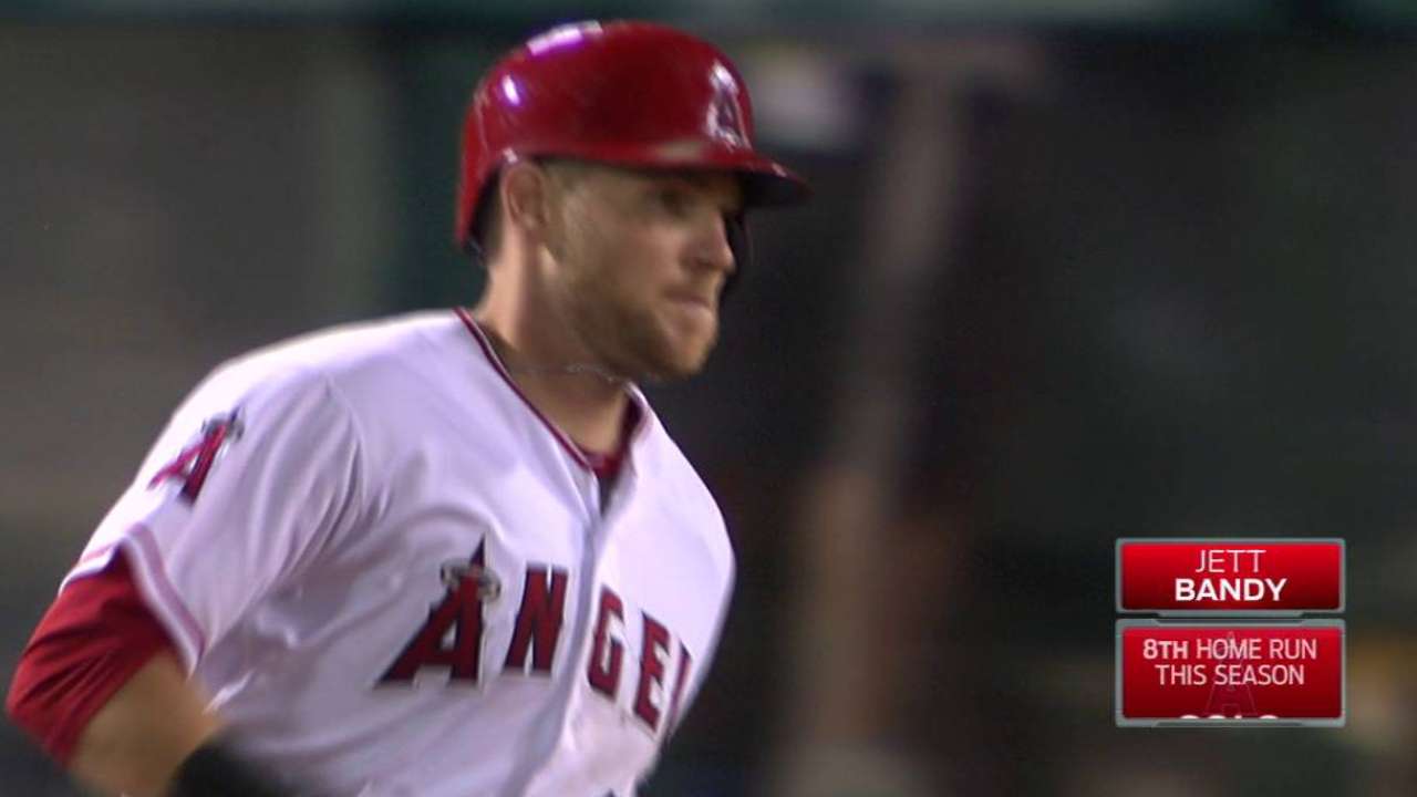 Bandy's solo homer