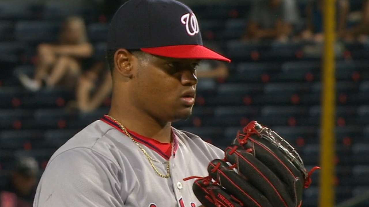 Lopez's 11 K's in 11 seconds