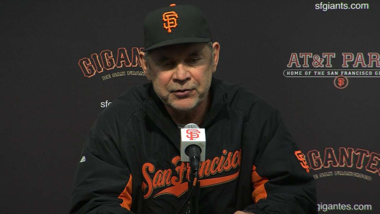 Bochy on win over Mets