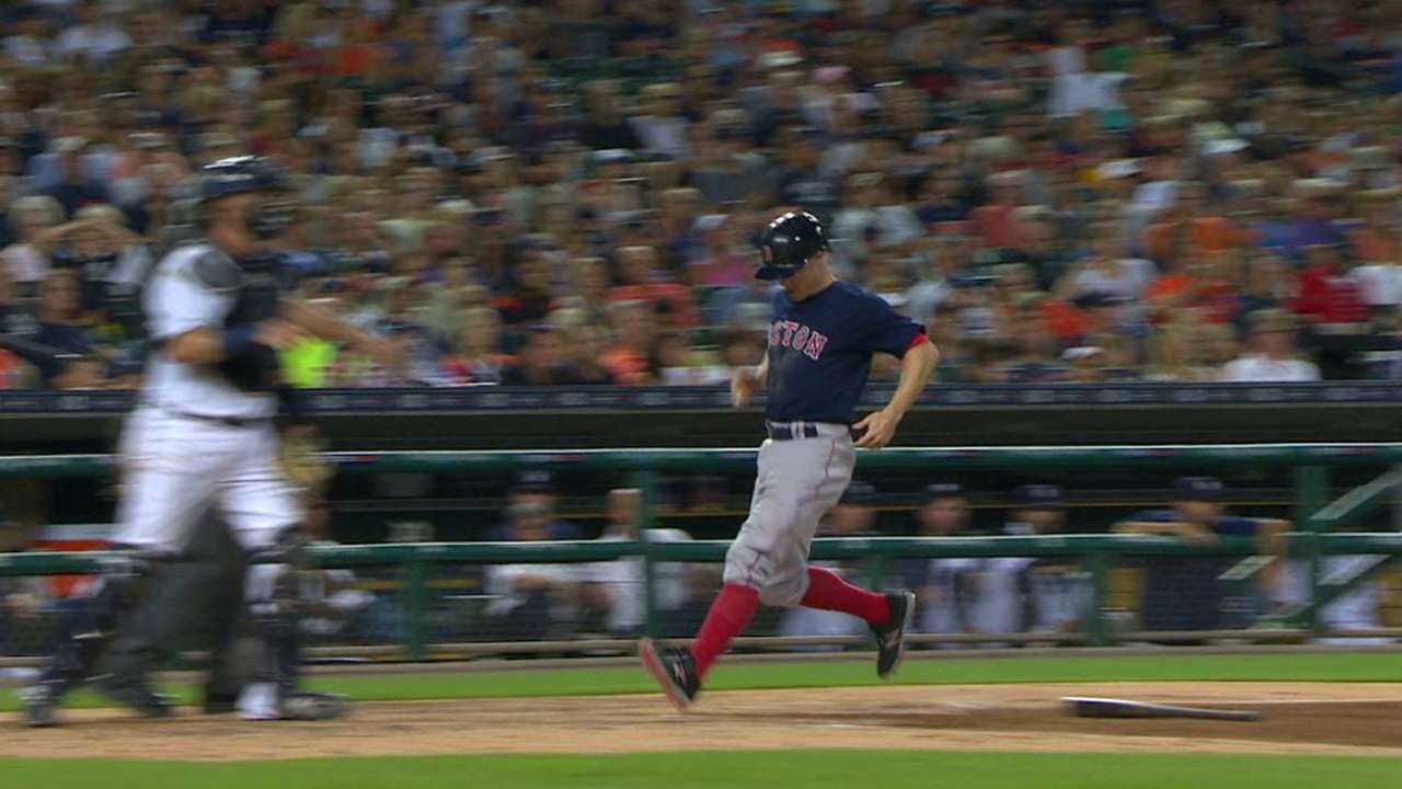 Pedroia's single plates Holt