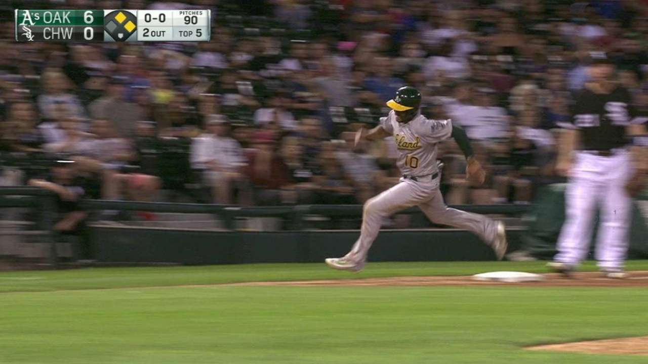 Semien's everyday impact impressing A's