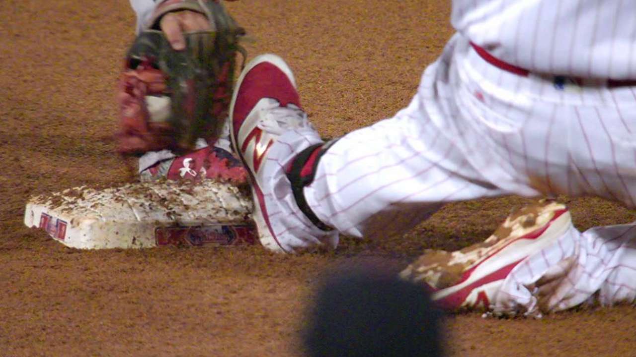Grichuk nails Joseph at second