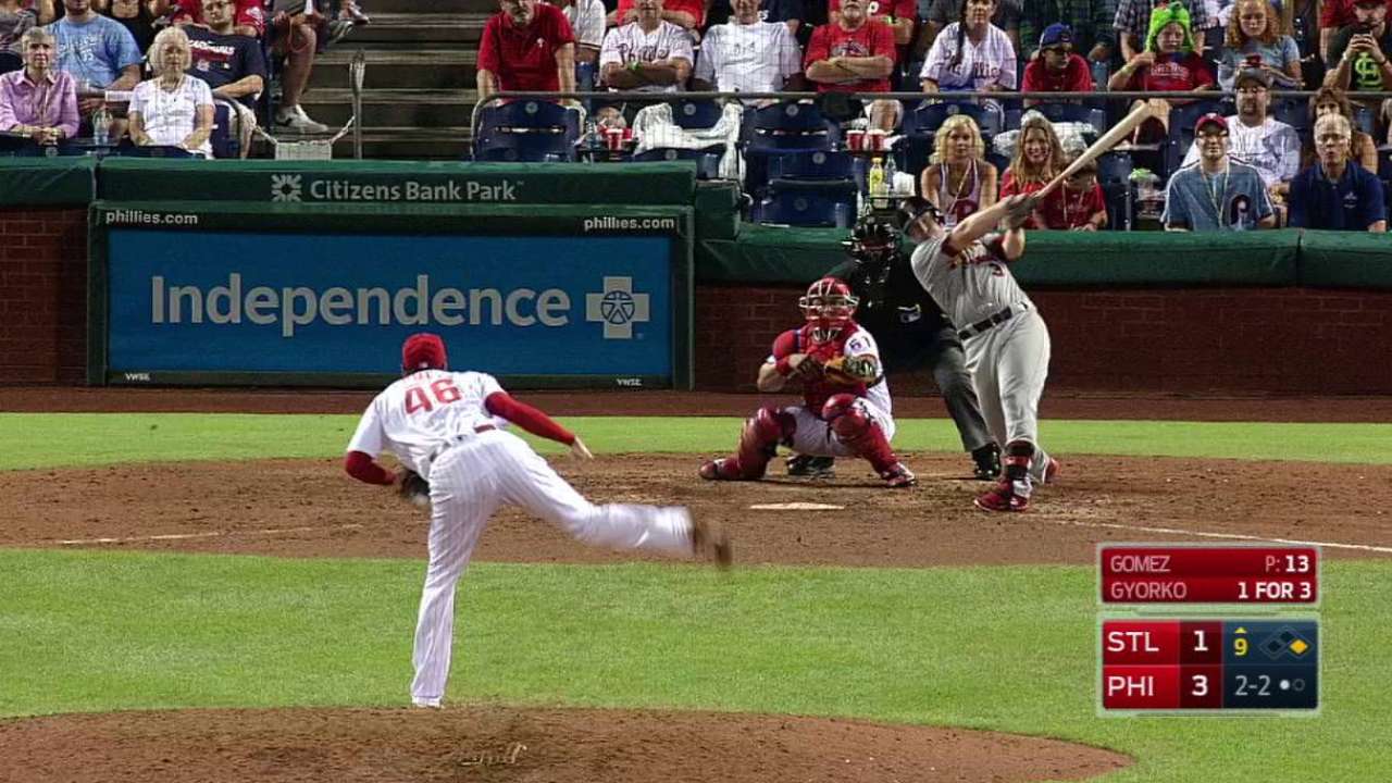 Gomez blows fourth save with late homer