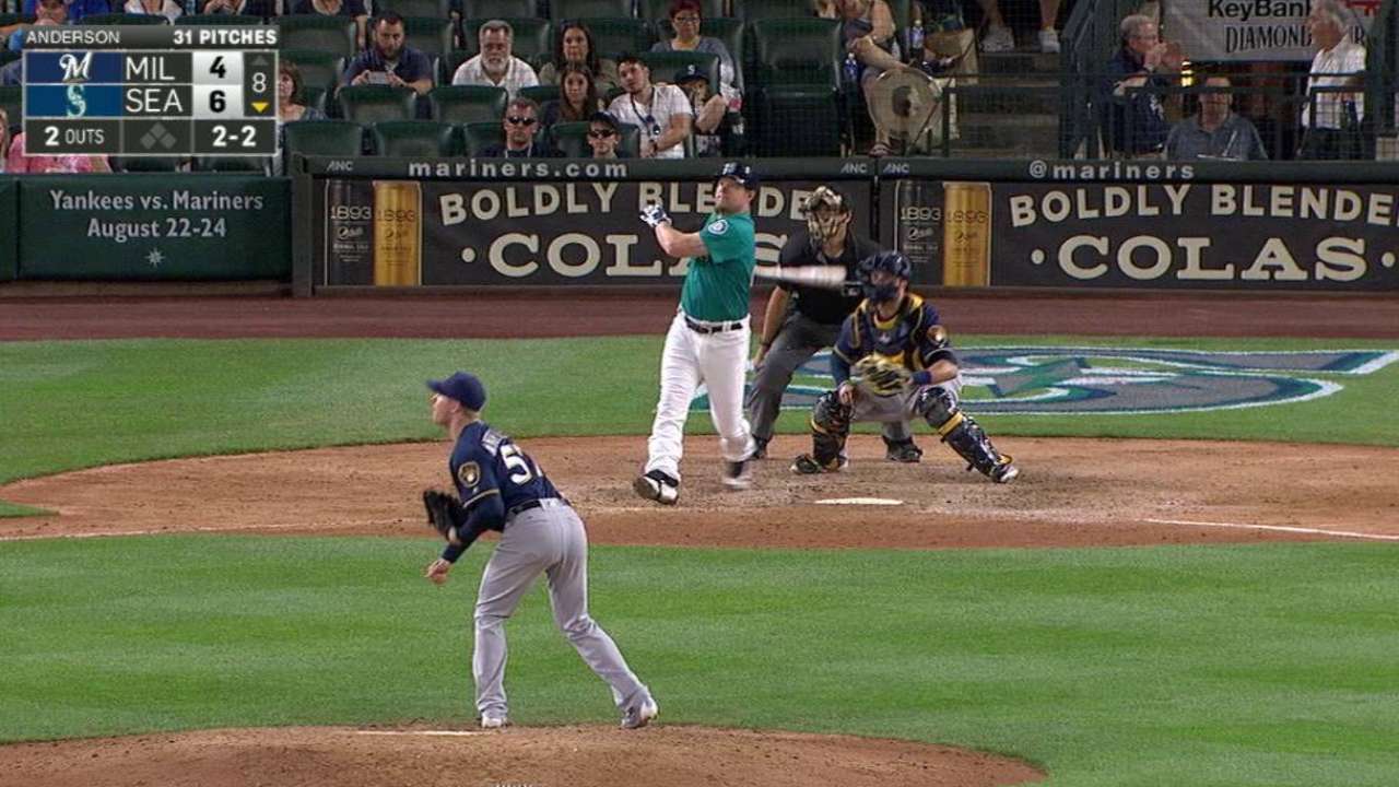 Lind's solo home run