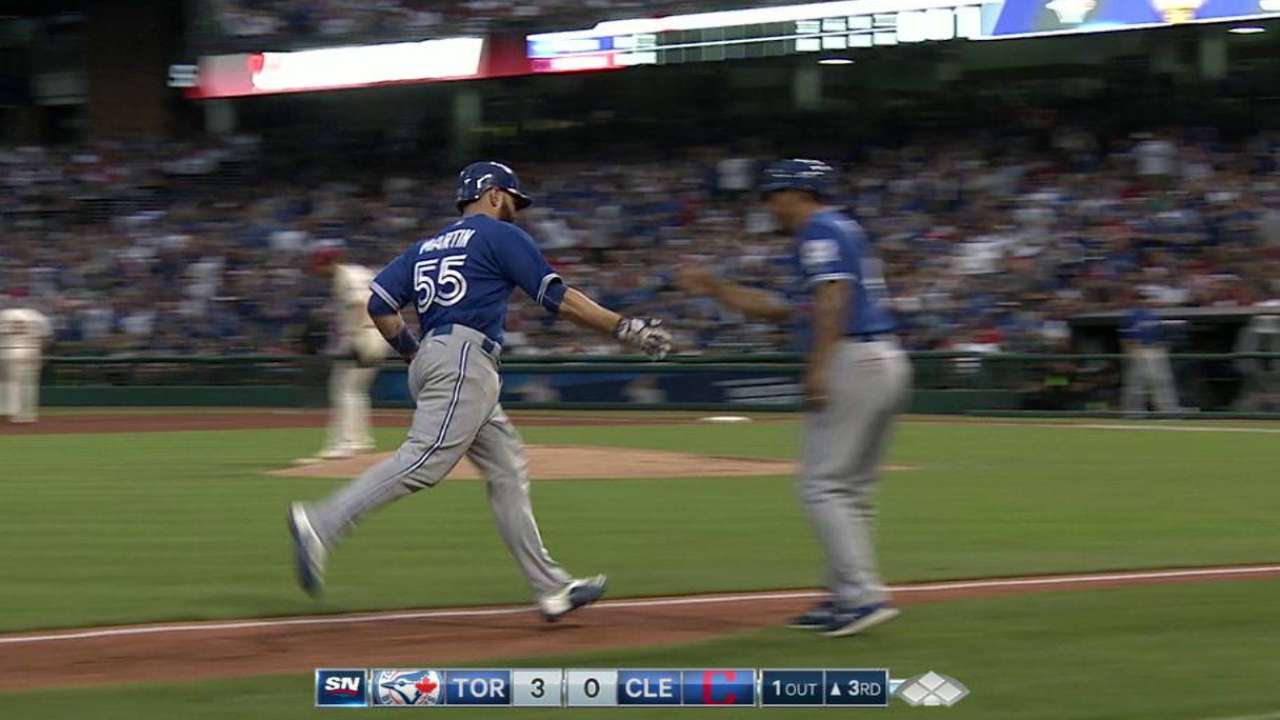 Martin's solo home run