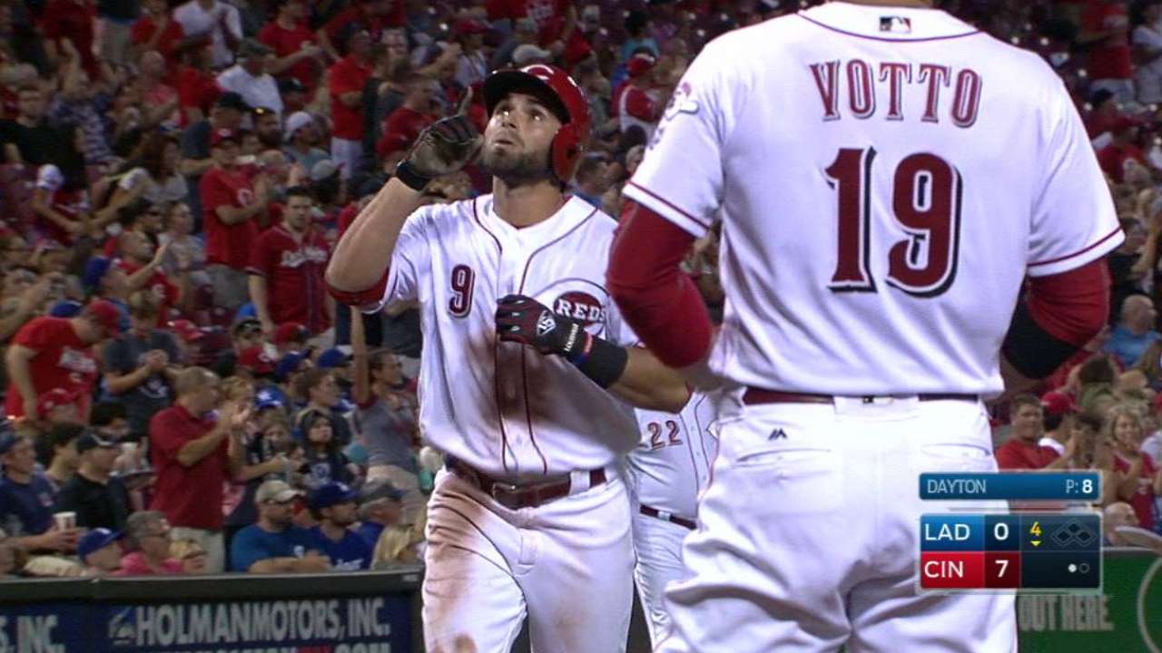 Peraza's two-run tater