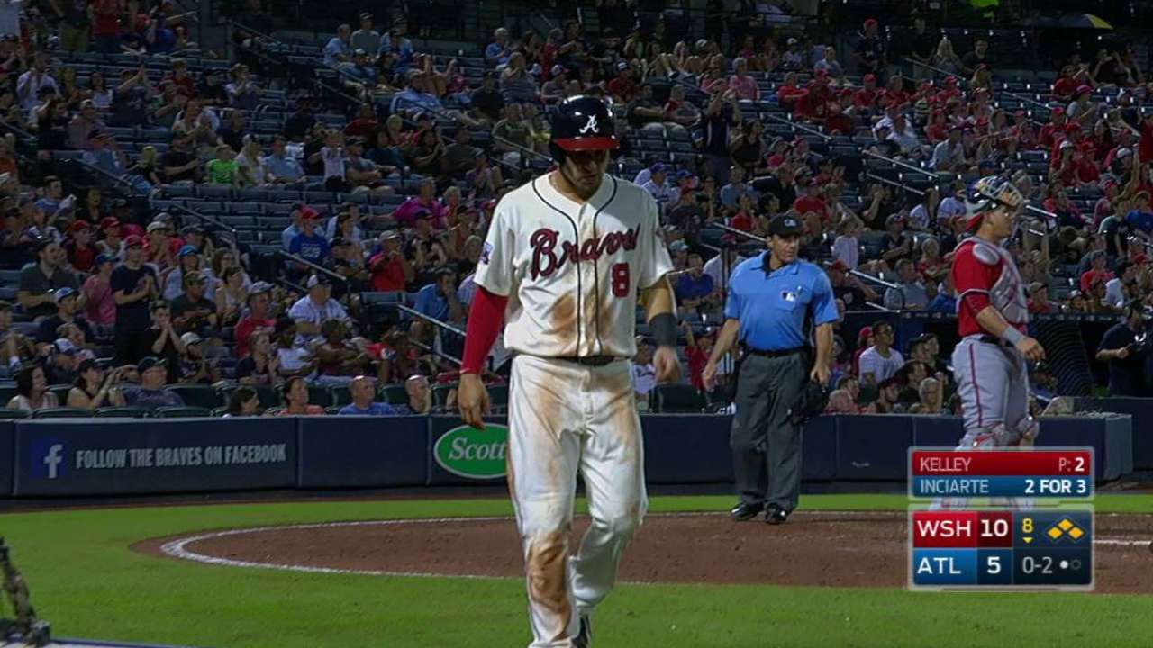 Inciarte's RBI fielder's choice