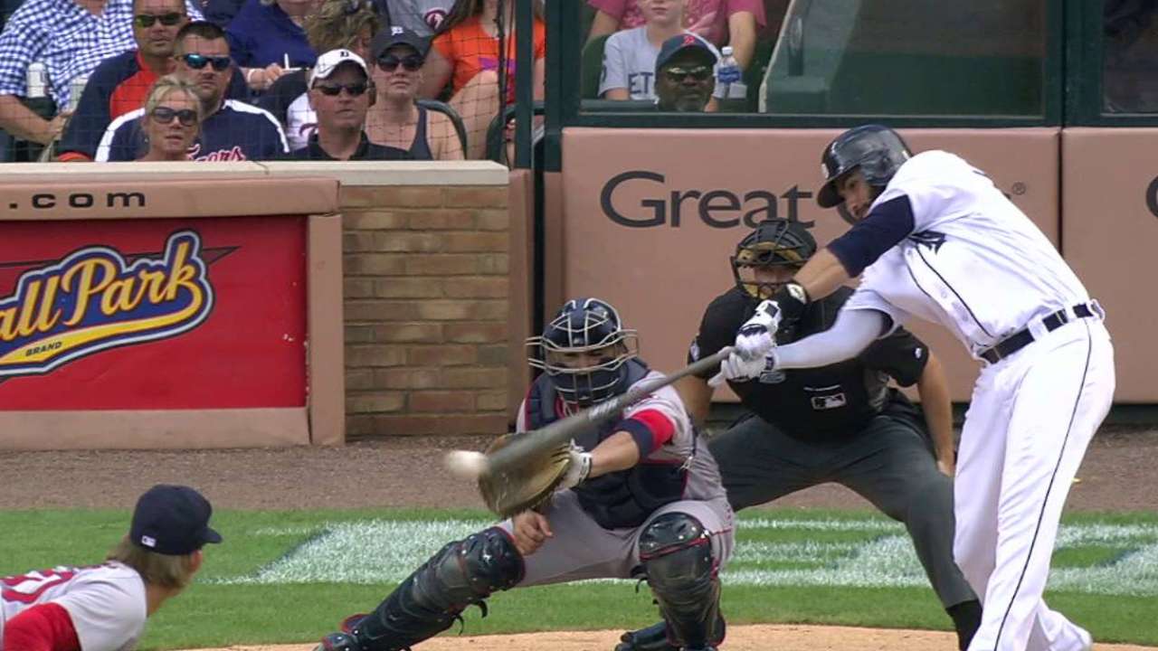 J.D. Martinez's two-run double