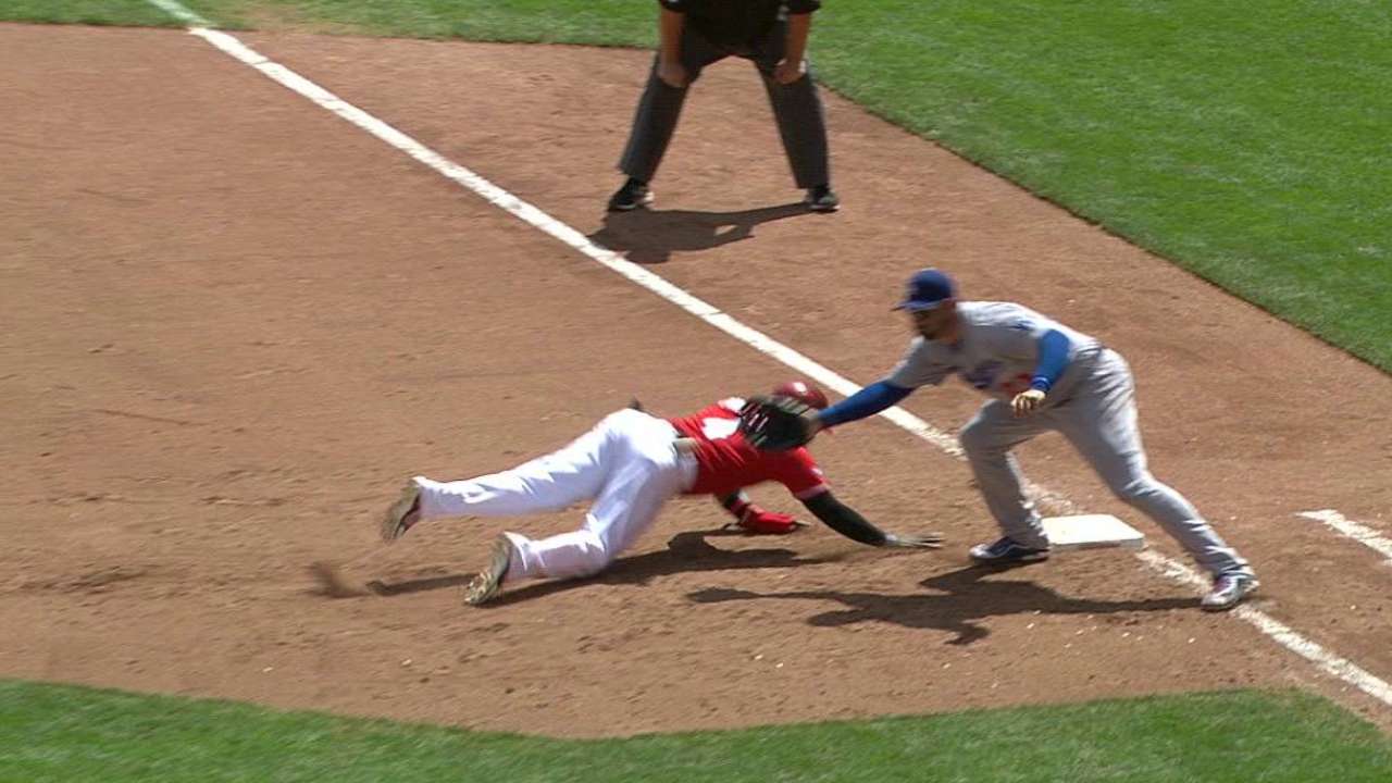 Phillips safe at first