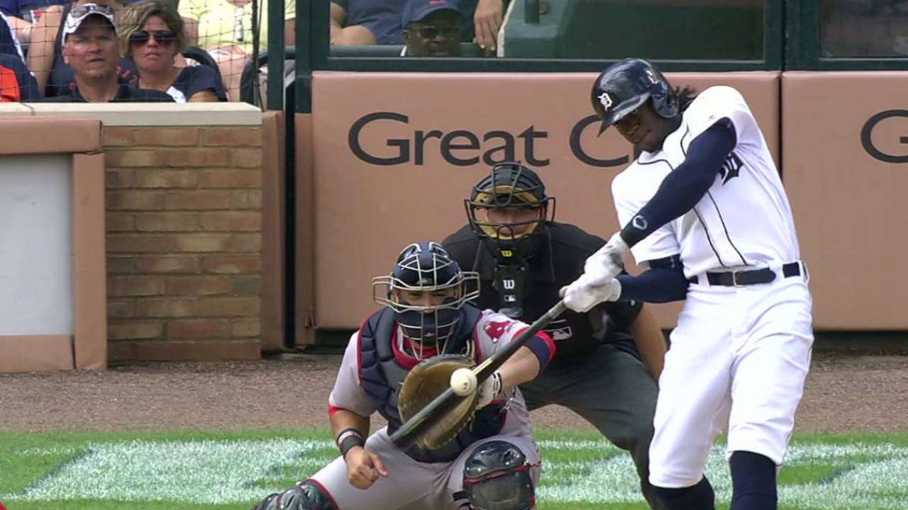 Back sooner than expected, Maybin delivers