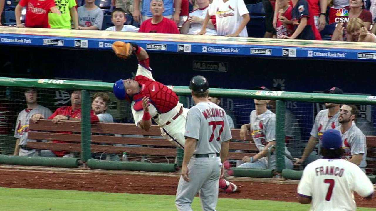 Phillies of past and present recall Ruiz's impact