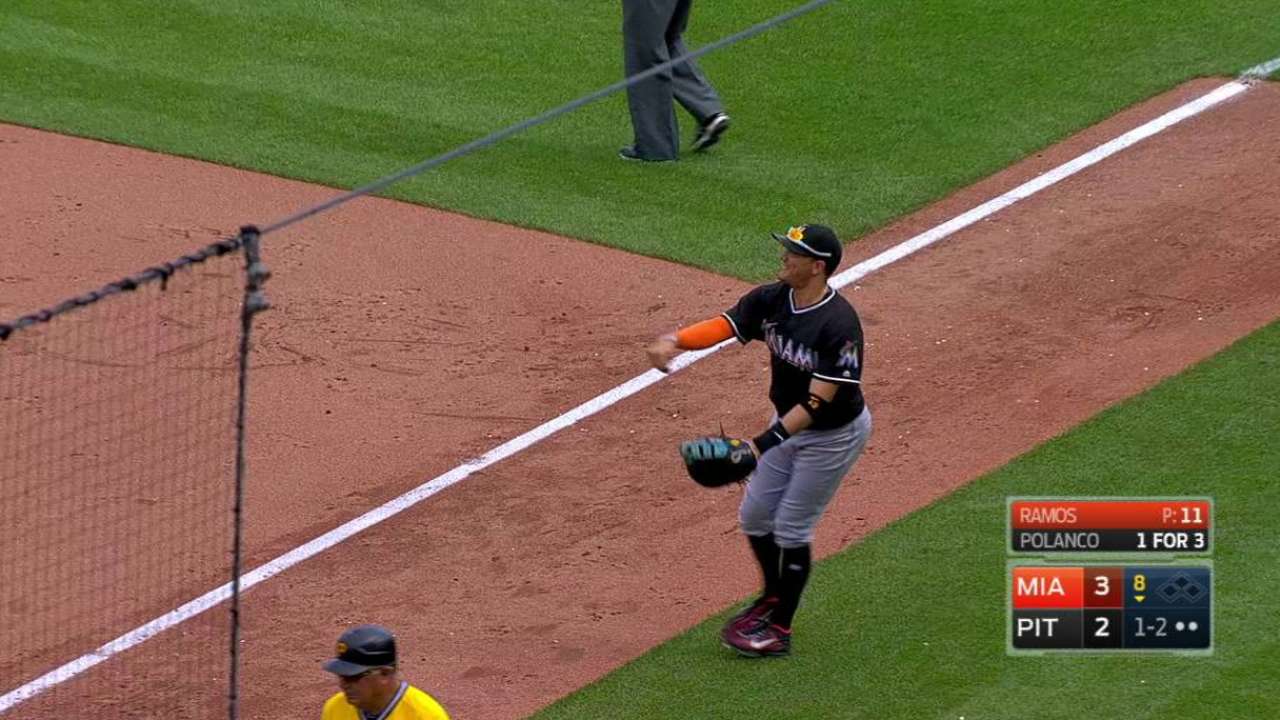 Ramos retires Polanco