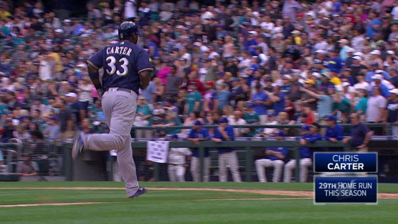 Carter's game-tying homer in 9th