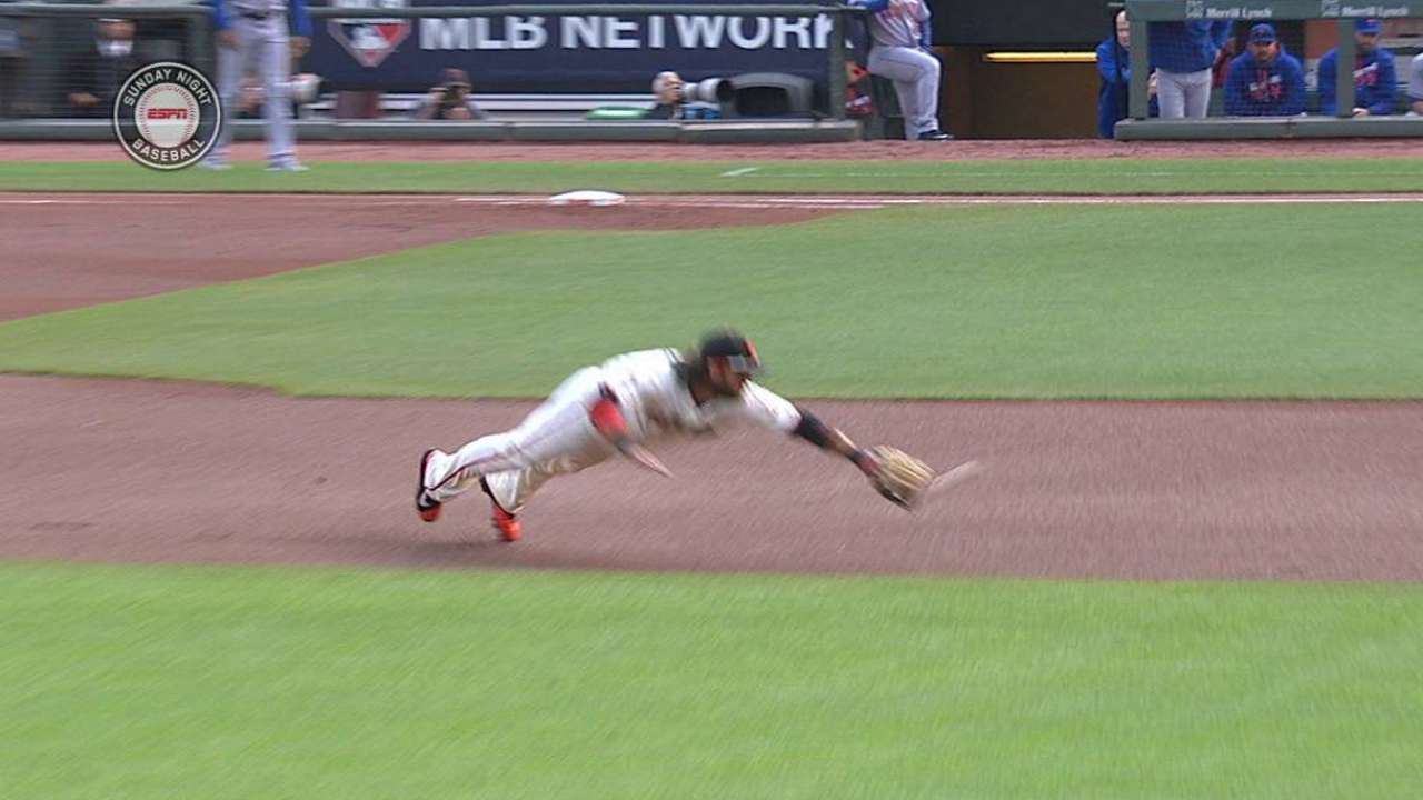 Crawford's diving stop