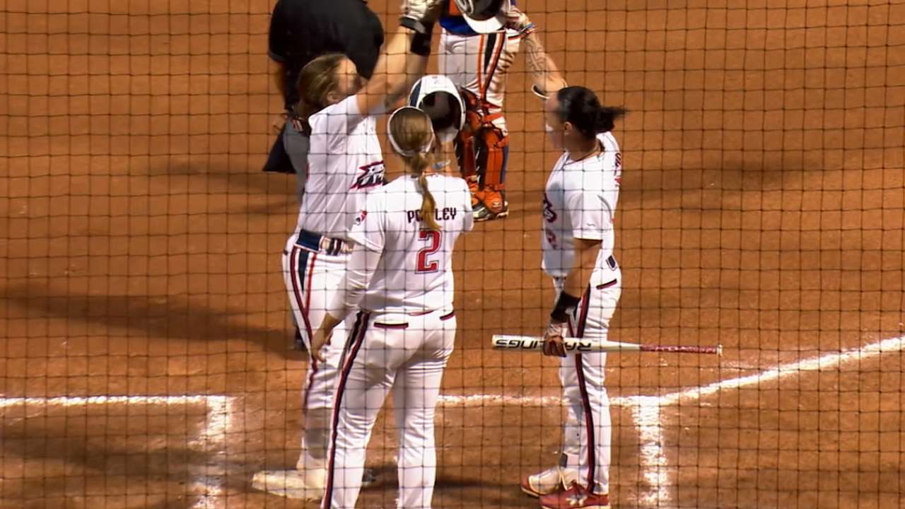USSSA Pride takes Game 1 of NPF Championship Series