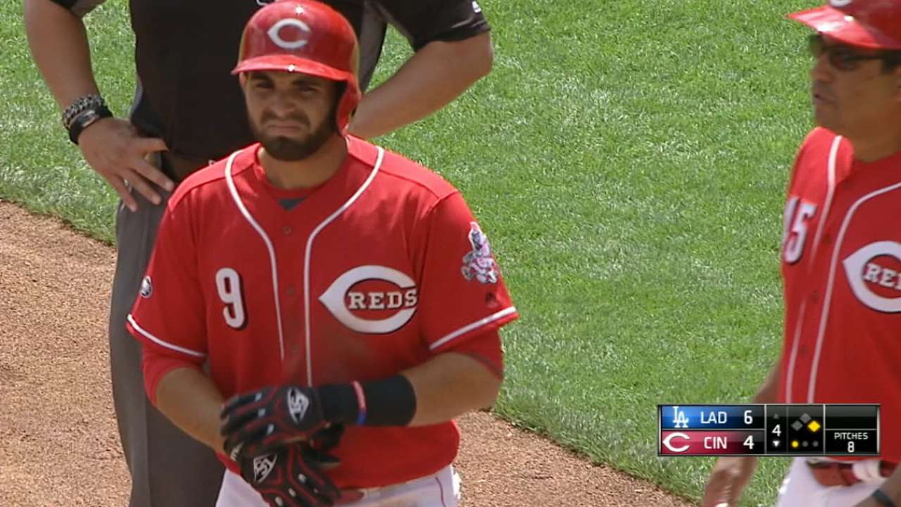 Peraza collects four hits