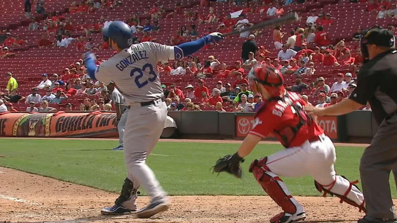 Seventh wonder: Dodgers trounce Reds