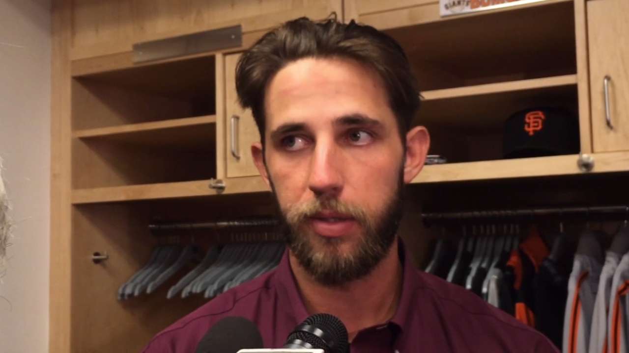 Bumgarner on loss to Dodgers