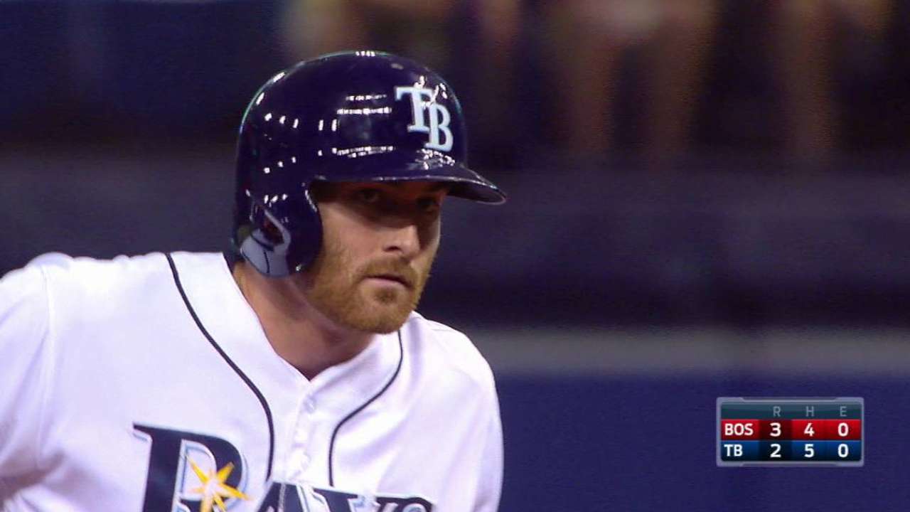 Miller's two-run double to right