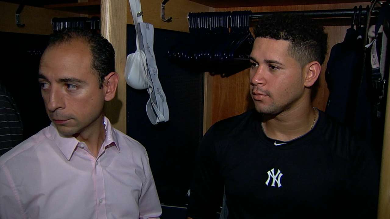 Sanchez on his home run tear