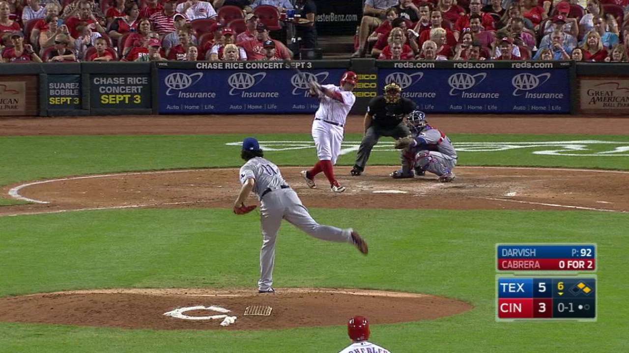Cabrera's RBI ground-rule double