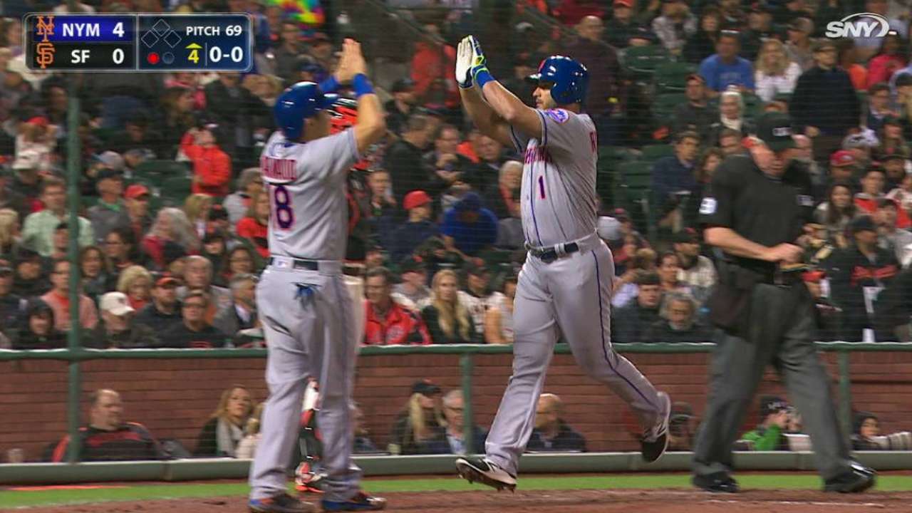 Ruggiano returns to Mets in grand fashion