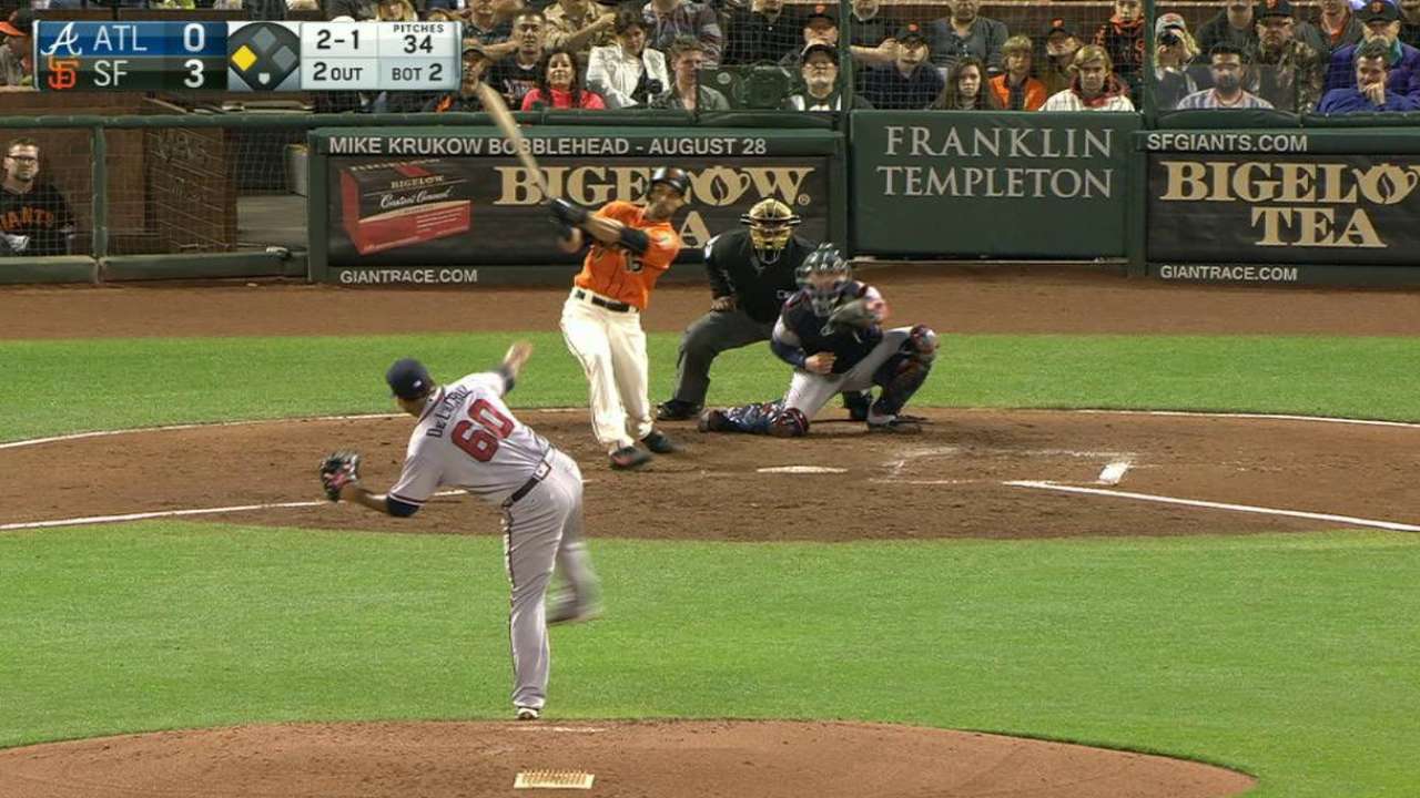 Jeff Samardzija, Gigantes pintaron de blanco a los Bravos