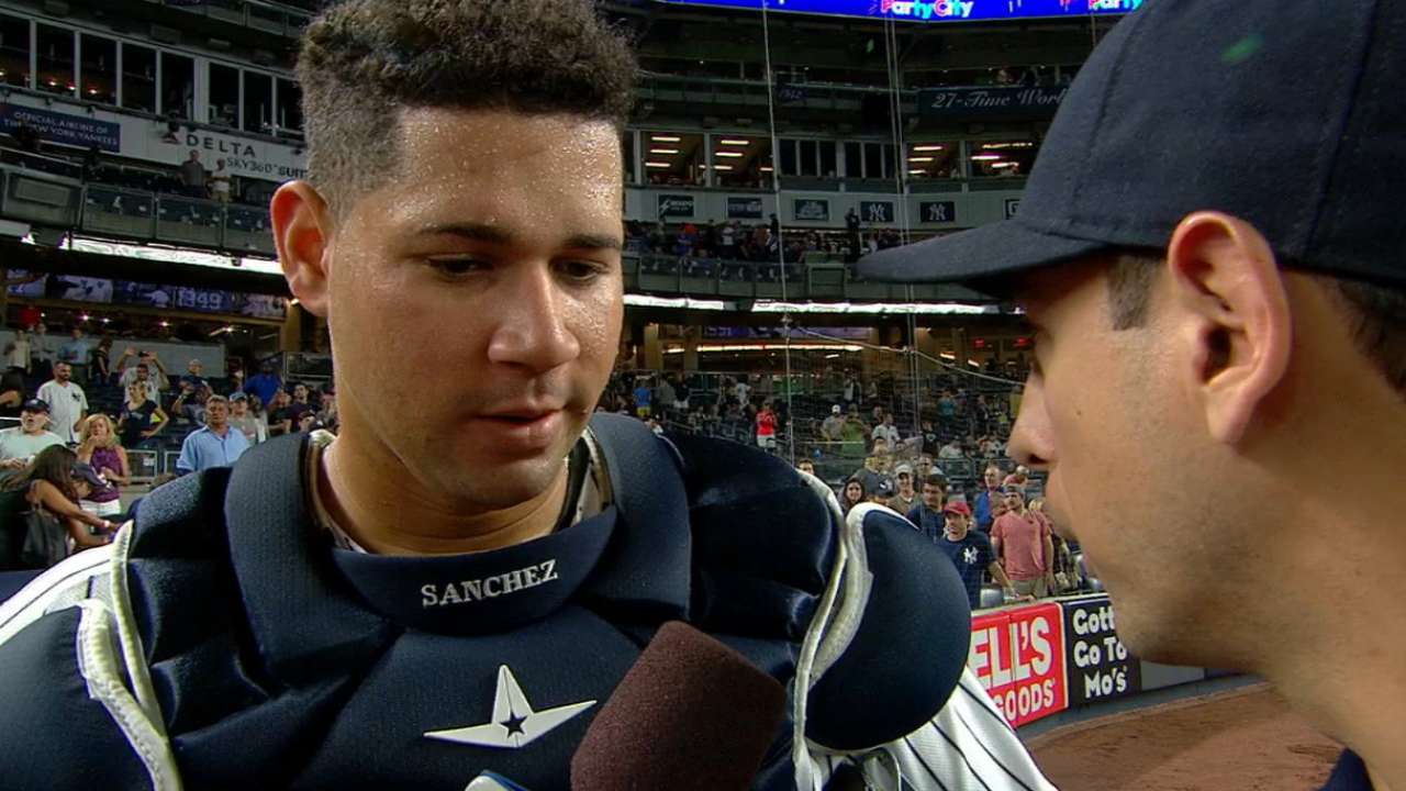Sanchez on his historic run