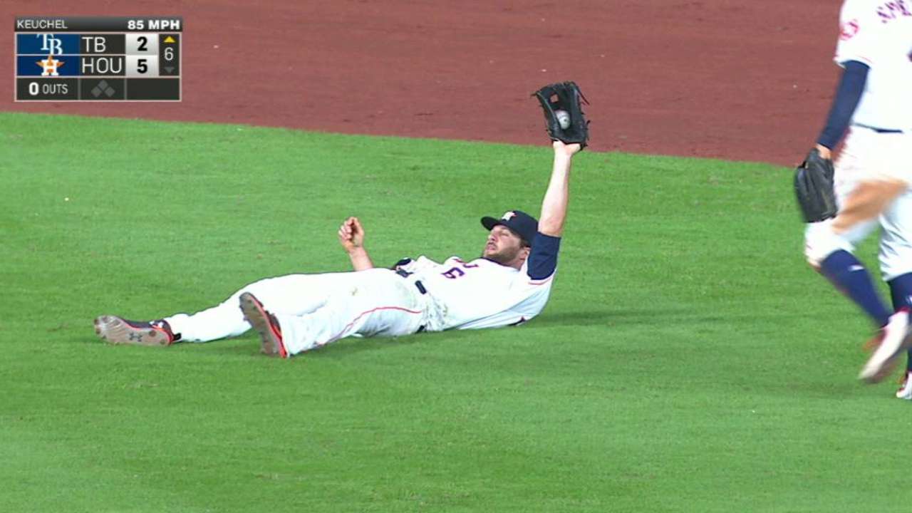 Marisnick's incredible catch
