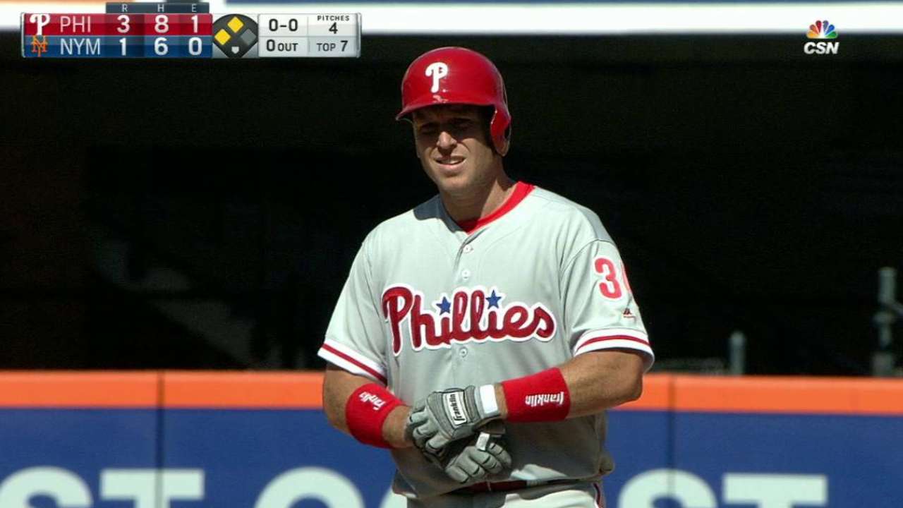 In Phils debut, Ellis sinks Mets with big hit